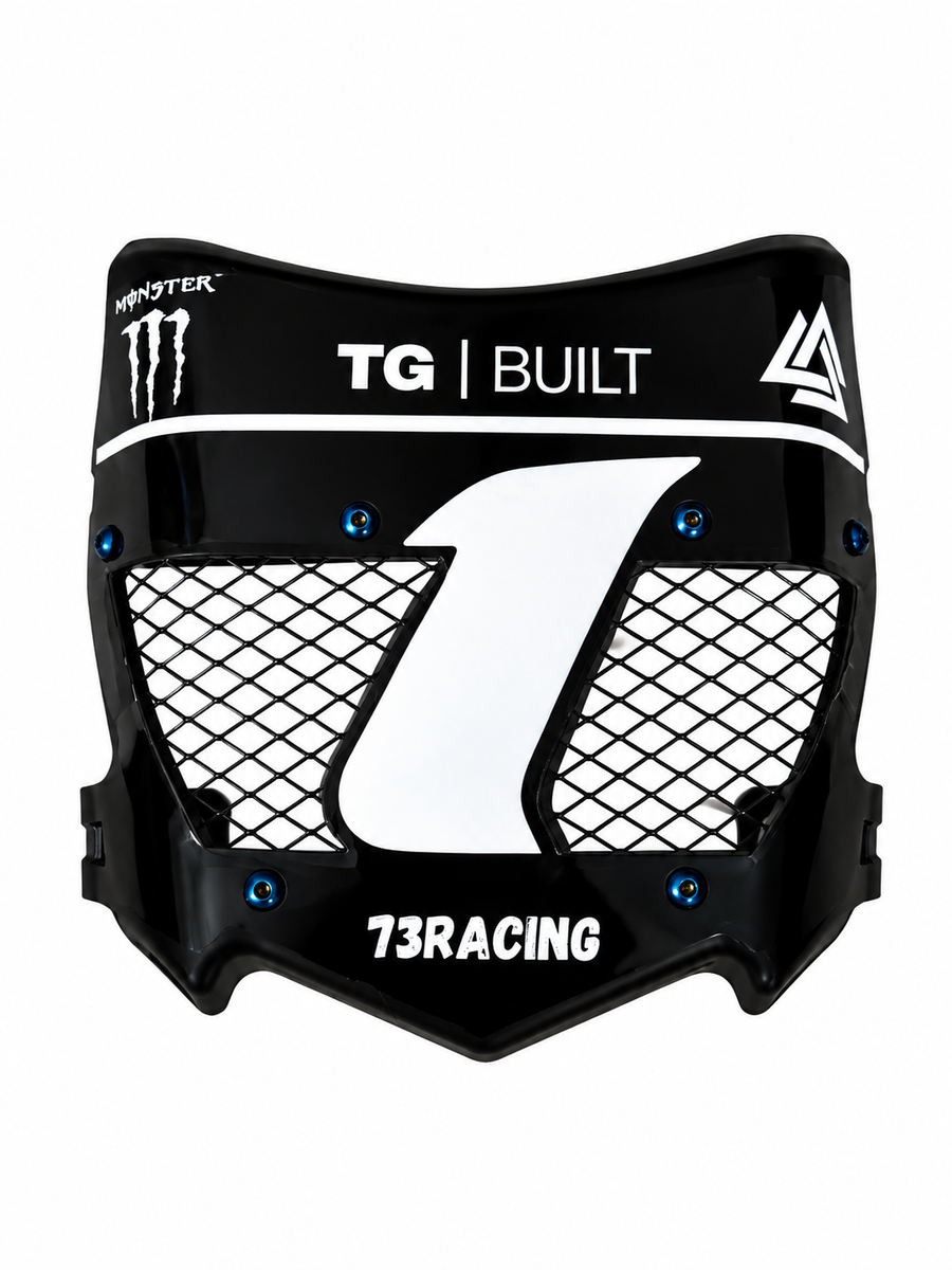 Vented Motocutz plate (comes with titanium)