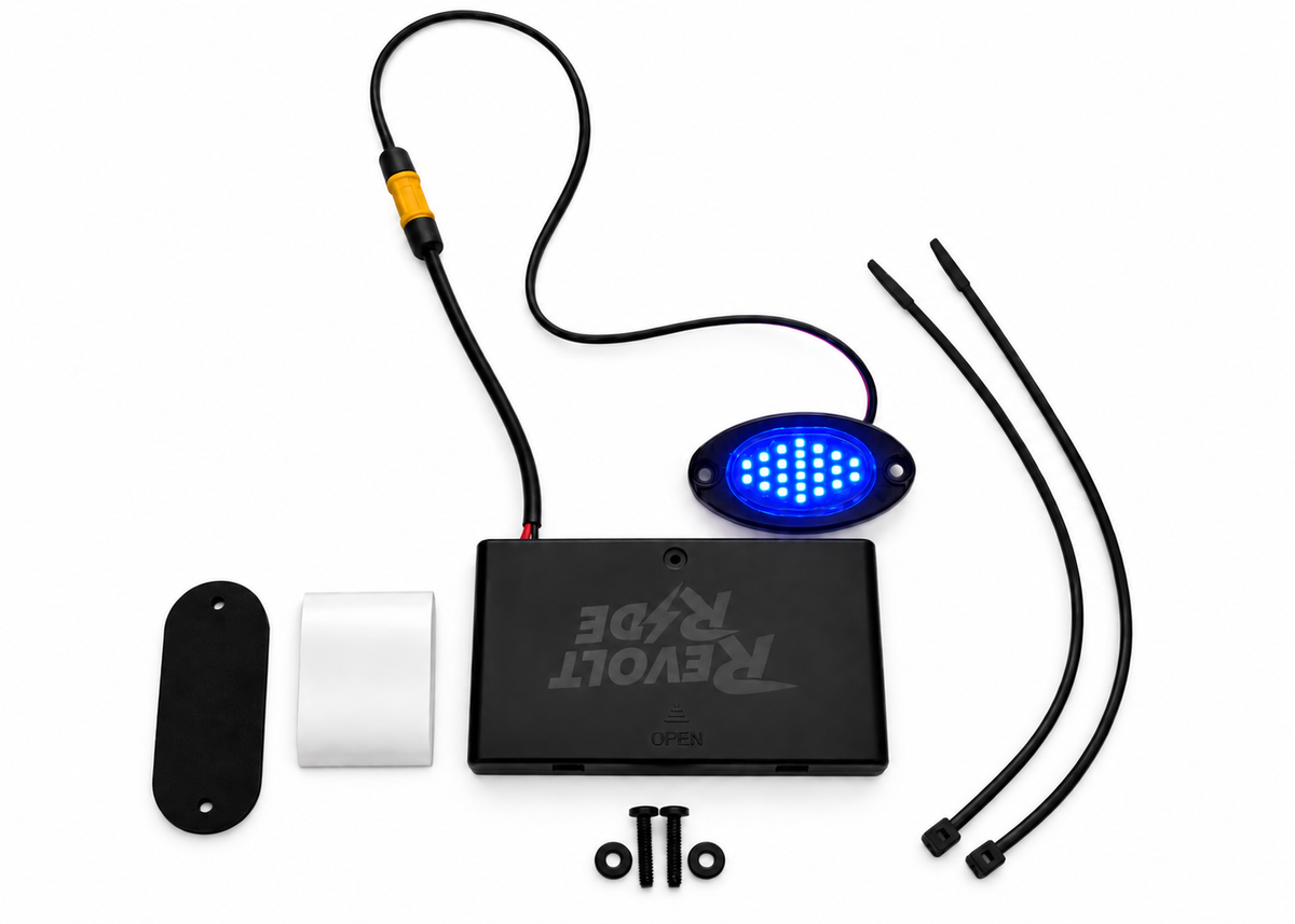 Battery Powered LED Rock Light Kit – Fits All E-Bikes & E-Motos