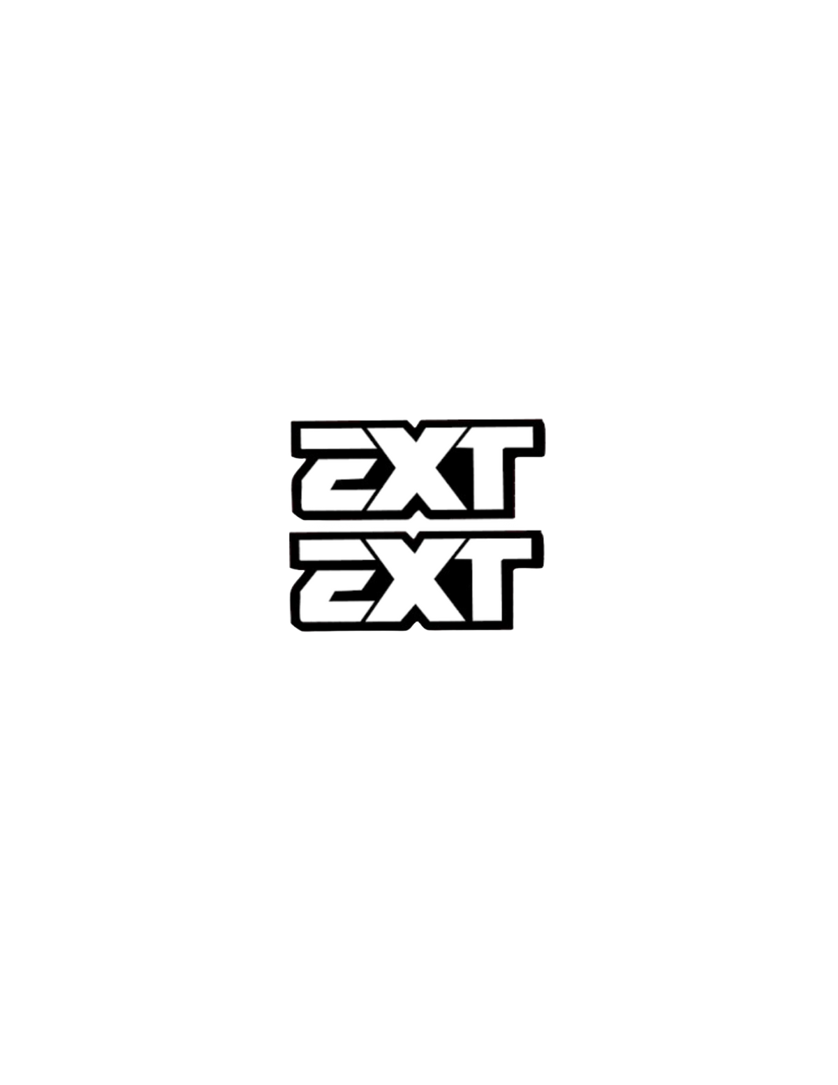 Ext fork stickers