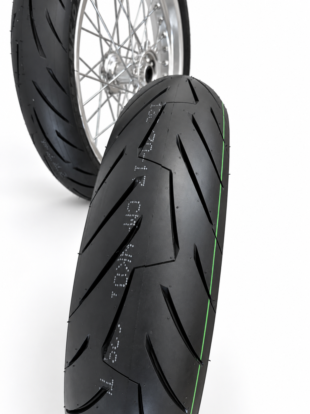Surron Ultra Bee | Chrome Supermoto Wheel Kit | 17-Inch — 3-Week Preorder